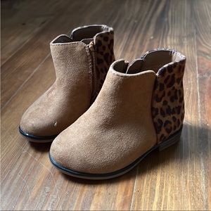 Cheetah bootie for toddler